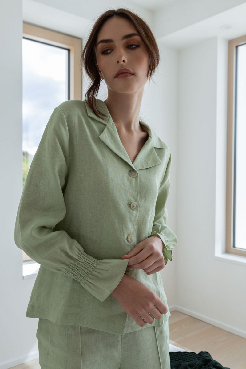 Linen Pyjamas (TWO COLOUR-WAYS)