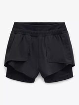 Fallon Trail Shorts in Black