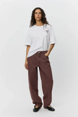 Tokyo Jeans in Burgundy