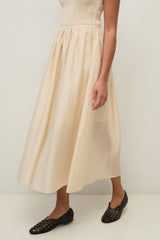 Maxi Dress in Ecru