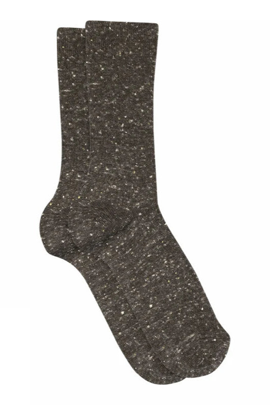 Betty Sock in Brown Melange