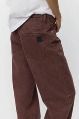 Tokyo Jeans in Burgundy