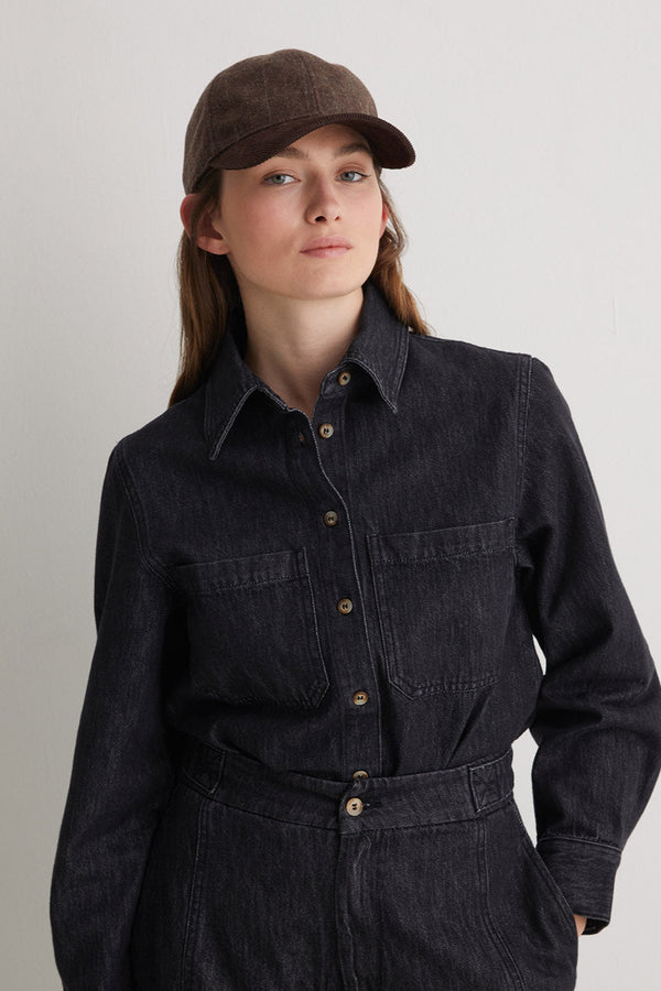 Lee Hat in Brown Check
