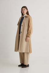 Louise Trench Coat in Sand