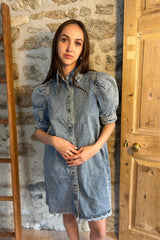 Sparkle Denim Dress