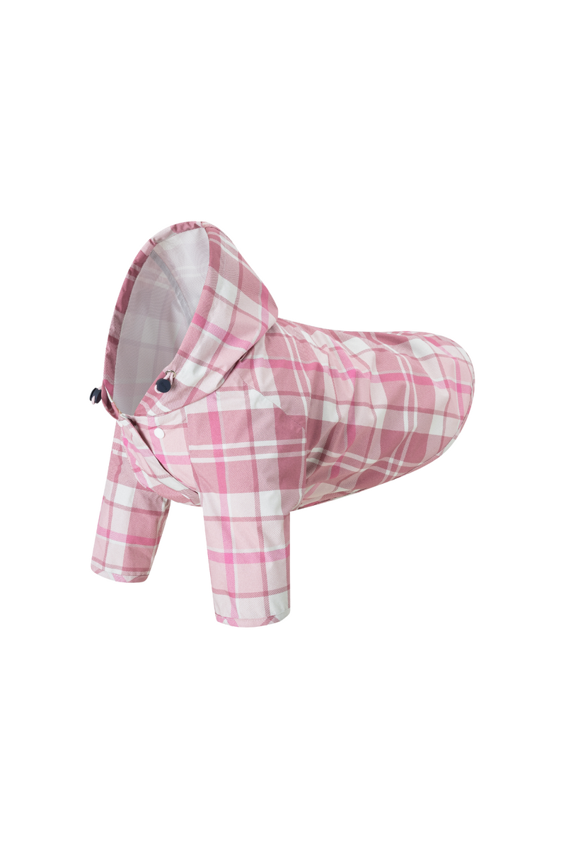 Doggy Jacket in Pink Tartan