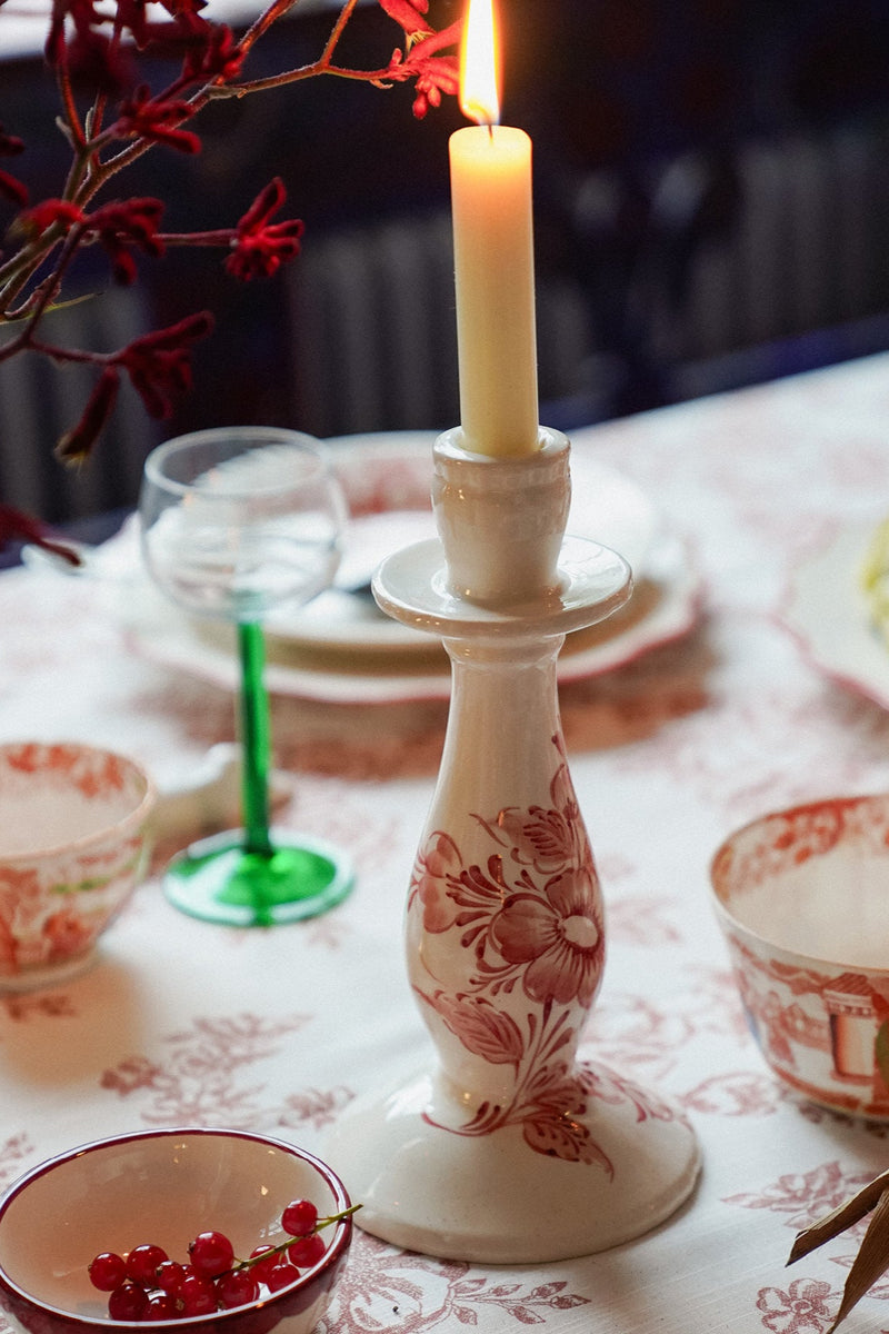 Whimsical Rose Candle Holder