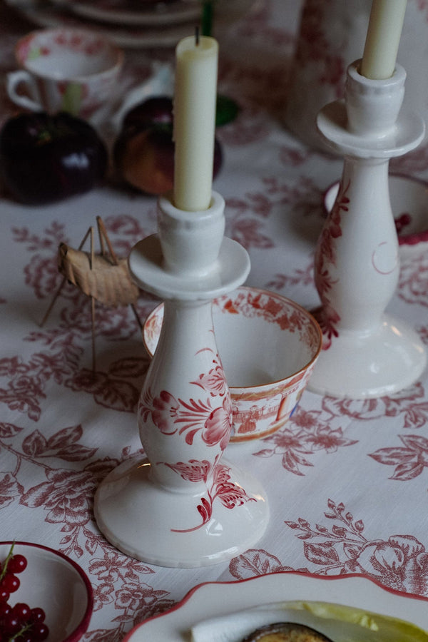 Whimsical Rose Candle Holder