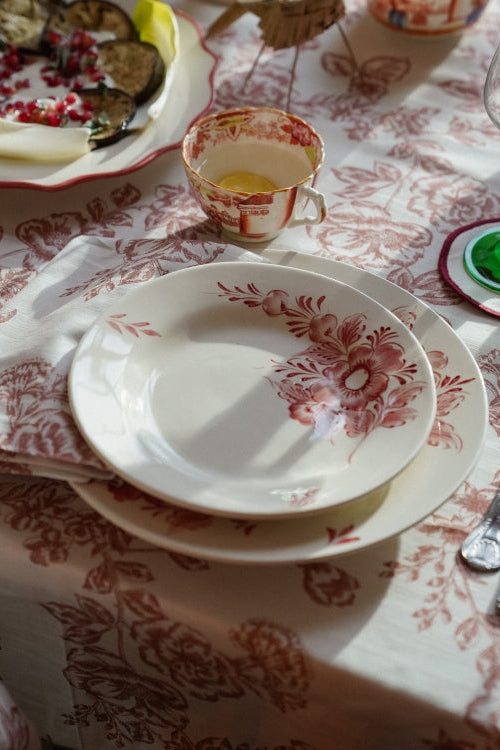 Whimsical Rose Dinner Plate