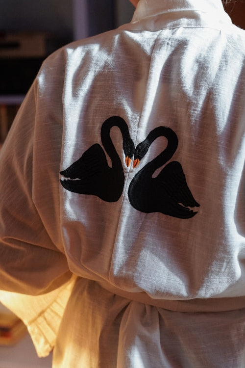 Black Swan Kimono