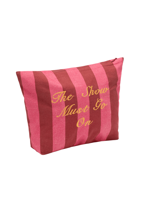 The Show Must Go On Make-Up Bag