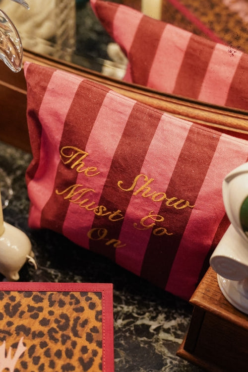 The Show Must Go On Make-Up Bag