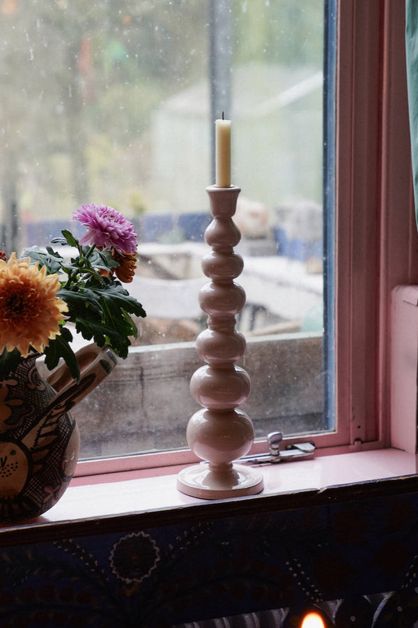 Ice Balloon Candle Holder