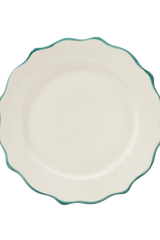 Forest Scalloped Dinner Plate