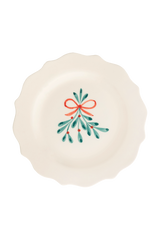 Mistletoe Breakfast Plate