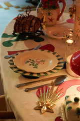 Mistletoe Breakfast Plate