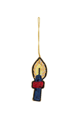 Glittery Holy Night Ornament