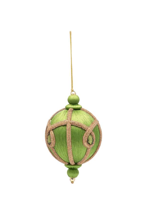 Golden Fern Ornament