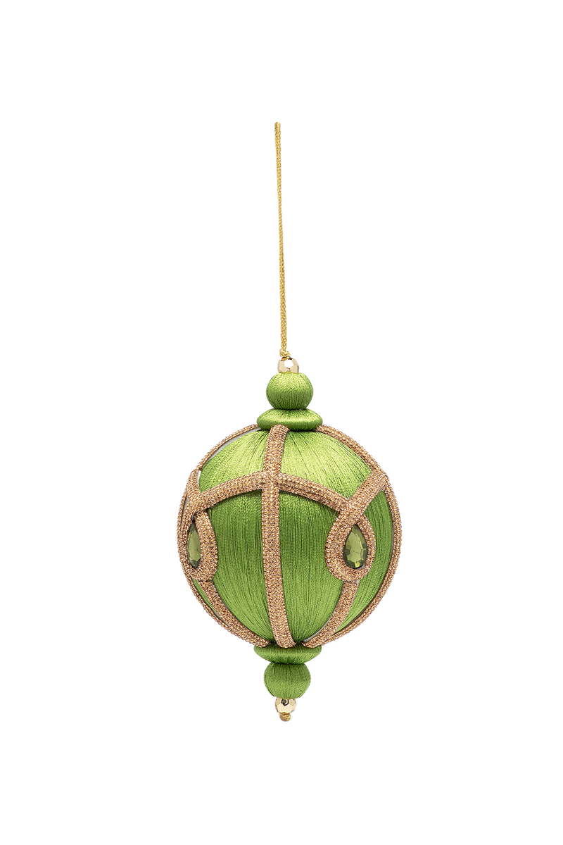 Golden Fern Ornament