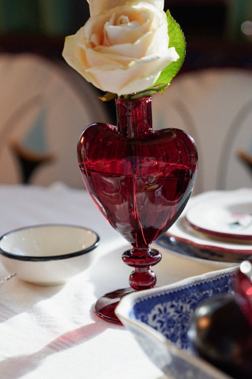 Maroon Parfum Candle Holder