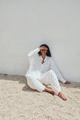 Java Trouser in White