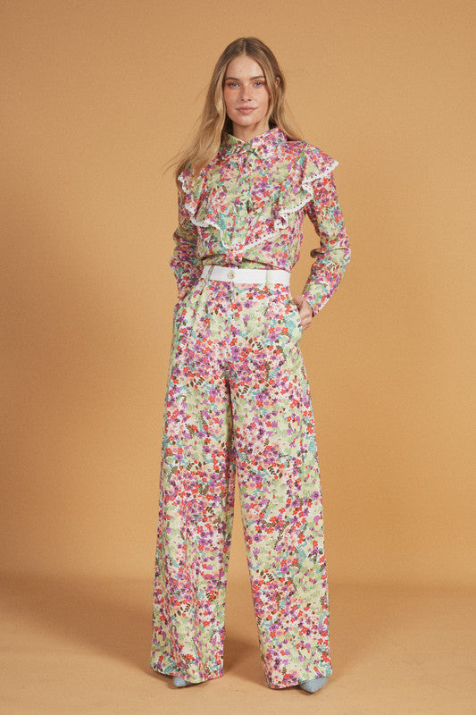 Rima Wide Leg Trousers
