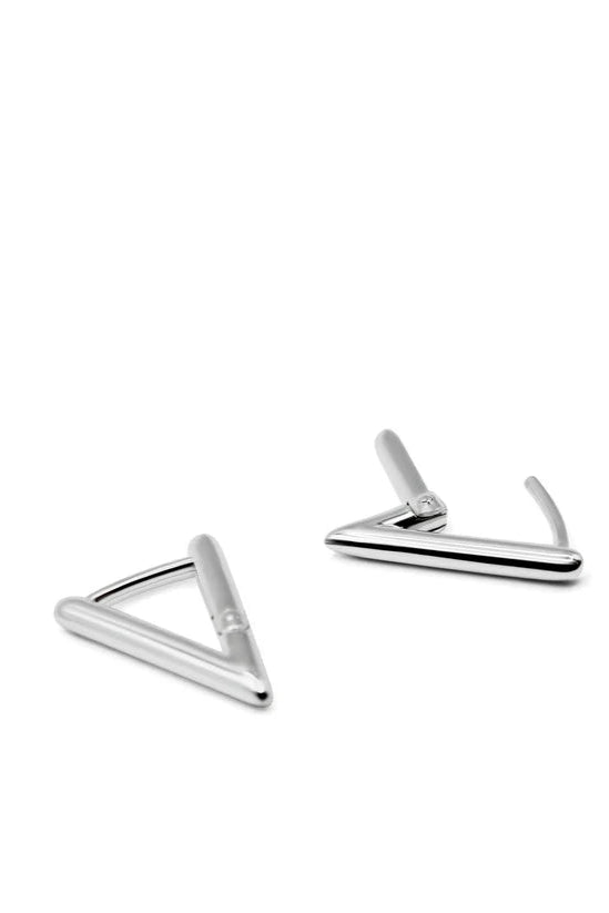 Wishbone Earring in Silver