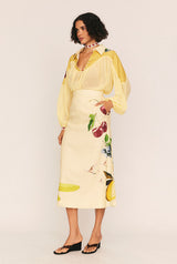 Fruito Blouse in Yellow