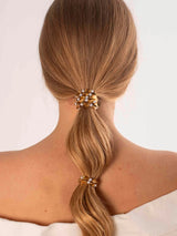 Dorés Scrunchie Bracelet in Twisted Pearl