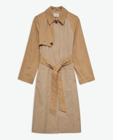 Louise Trench Coat in Sand