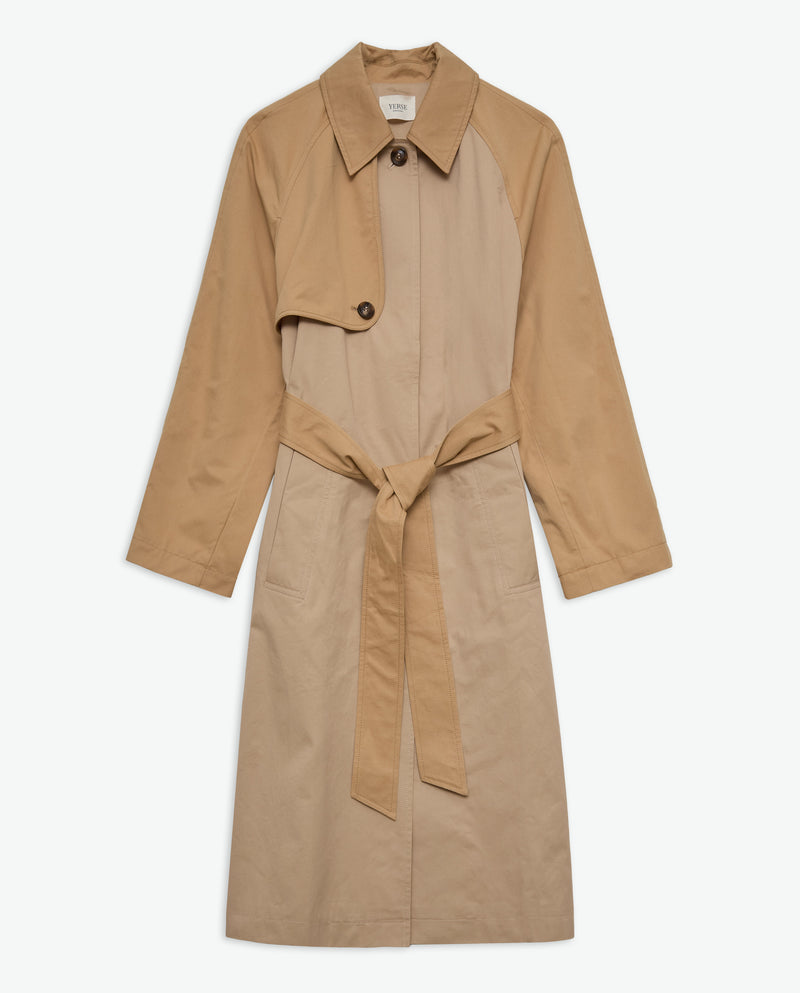 Louise Trench Coat in Sand