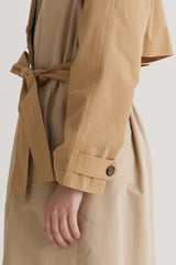 Louise Trench Coat in Sand