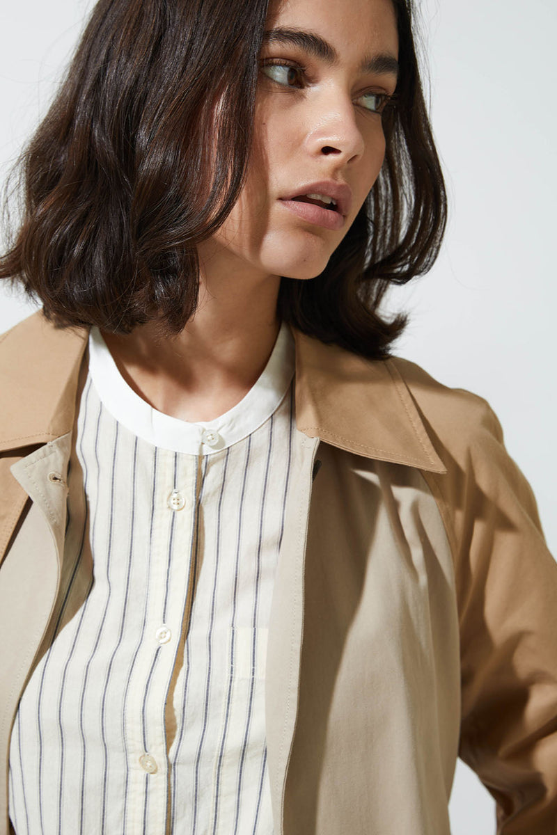 Louise Trench Coat in Sand