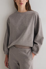 Svetlana Sweatshirt in Taupe