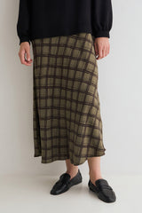 Emily Two-Tone Plaid Dress