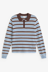 Nora Polo Jumper in Celeste