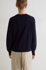 Nora Sweater in Navy
