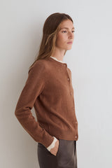 Nora Cardigan in Caramel