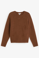 Daffy Wool Jumper in Caramel