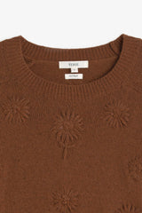 Daffy Wool Jumper in Caramel