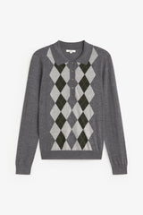 Stella Knit Jumper in Grey