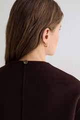 Sully Wool Jacket in Chocolate