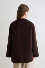 Sully Wool Jacket in Chocolate