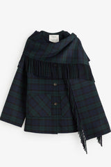 Sully Wool Jacket in Tartan Plaid