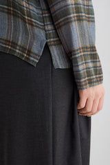 Newport Blouse in Blue Check