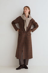 Mia Triangle Scarf in Beige