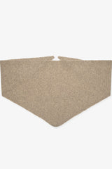 Mia Triangle Scarf in Beige