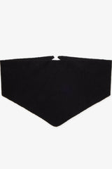 Mia Triangle Scarf in Black