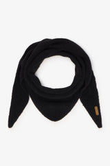 Mia Triangle Scarf in Black