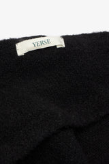 Mia Triangle Scarf in Black